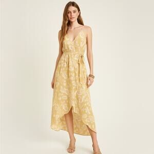 Cotton Candy LA Tropical Strappy Hi Low Dress Sz Medium